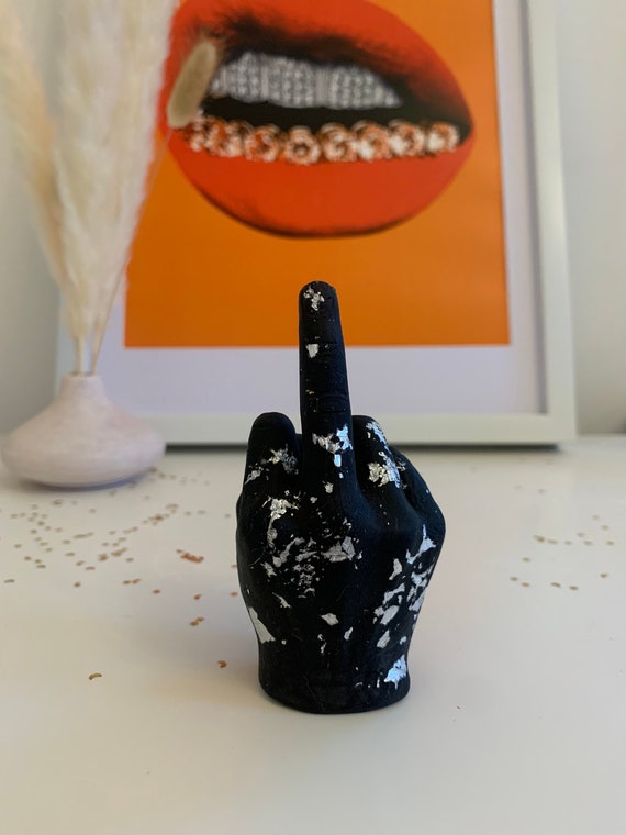 Middle Finger Ornament || Middle finger, Funny ornament, Fuck 2021,Funny gift, Funny decor, Quirky decor, Quirky gift, Middle finger statue