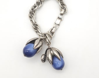 Vintage Napier 1955 Moonglow Dangle Bracelet Cumquat Collection