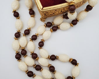 Vintage Miriam Haskell Beaded Necklace