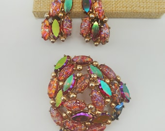 Vintage Signed Schiaparelli Set Rare