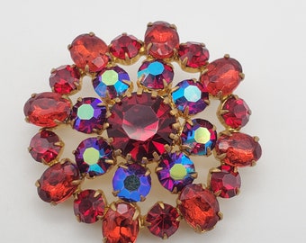Vintage Czechoslovakia Brooch Unsigned