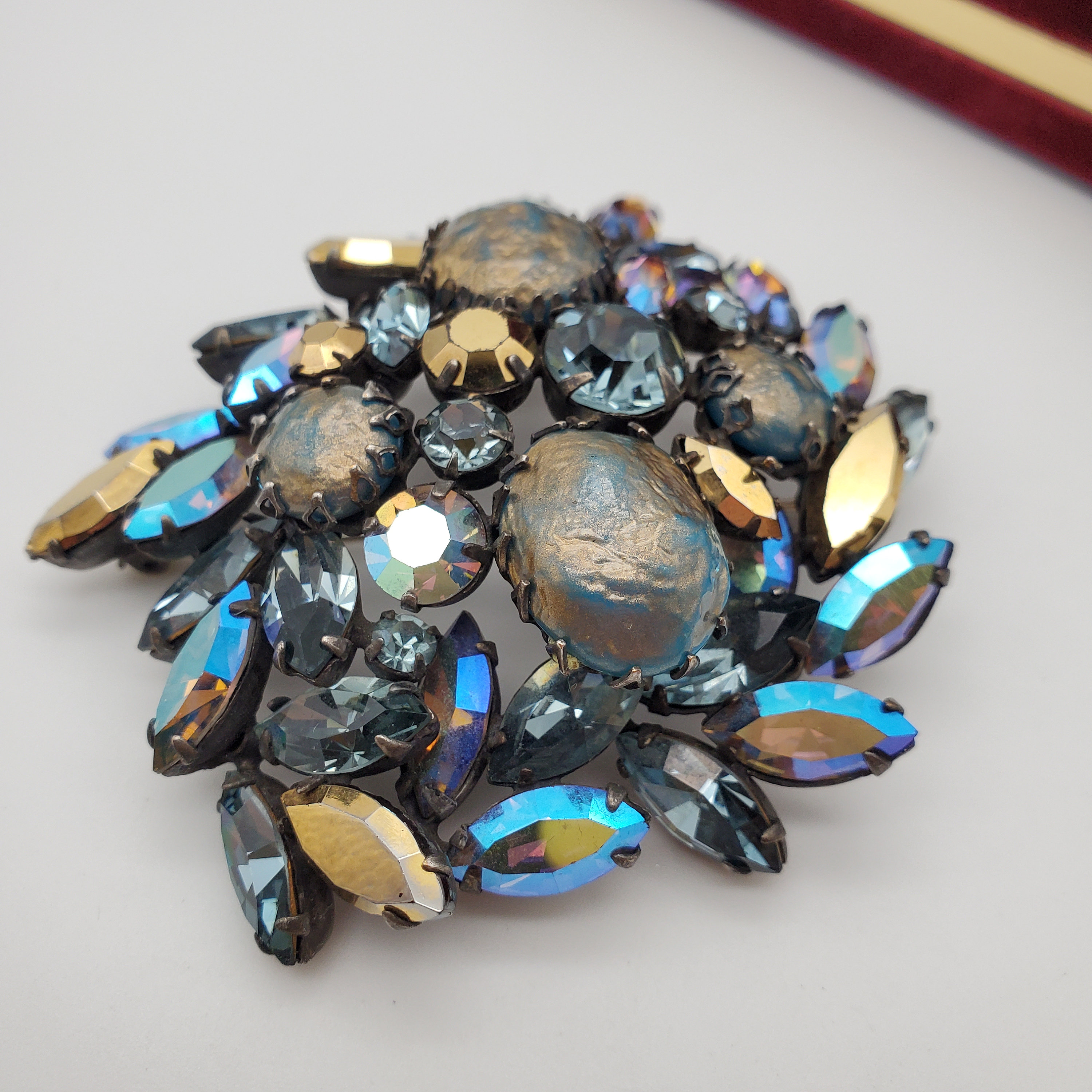 Regency リージェンシー　ヴィンテージ　ブローチ ヴィンテージ リージェンシー サイン入りブローチ 大 - Etsy 日本