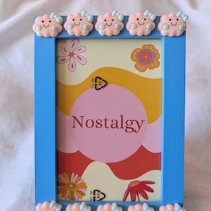 cute photo frame, color photo frame, toddler wall decor, 4*6 photo frame color,picture frame,