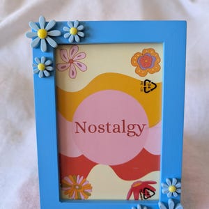 cute photo frame, color photo frame, toddler wall decor, 4*6 photo frame color,picture frame,