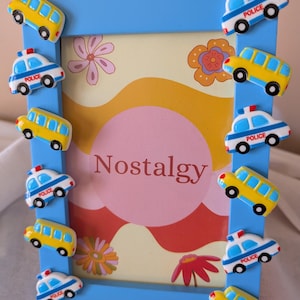cute photo frame, color photo frame, toddler wall decor, 4*6 photo frame color,picture frame,