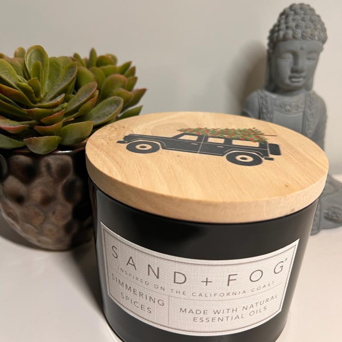 Sand and Fog Candle Soy Wax Candles 2 Wicks Candles Candle Etsy