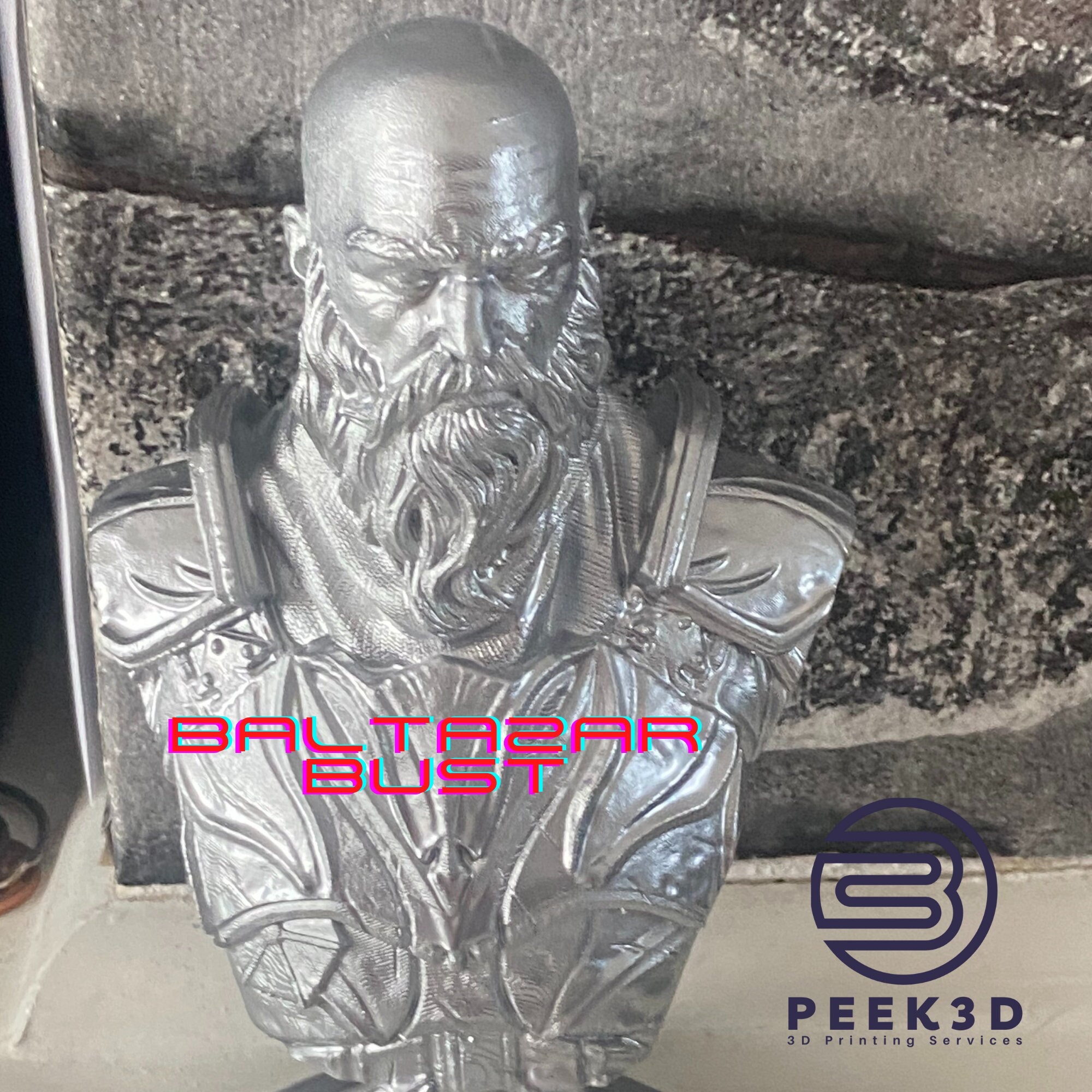 Baltasar bust to paint models of fantasy busts Etsy