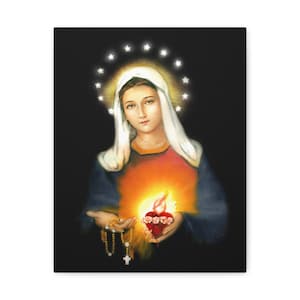 Copy of Immaculate Heart of Mary Canvas