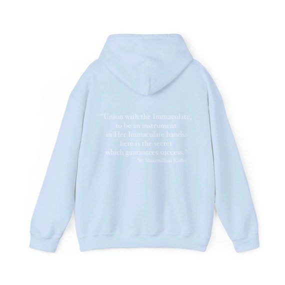 Immaculate Virgin Mary Hoodie - Etsy