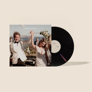 Custom Vinyl Mixtape 12" Record • Your Own Photo Image • Wedding • Anniversary • Birthday • Unique Playlist • Gift • Songs