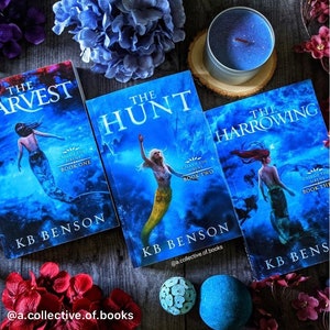 Buy All Three! Signed copies of The Harvest, The Hunt, and The Harrowing - books for teens, greek mythology, fantasy book series, ya fantasy