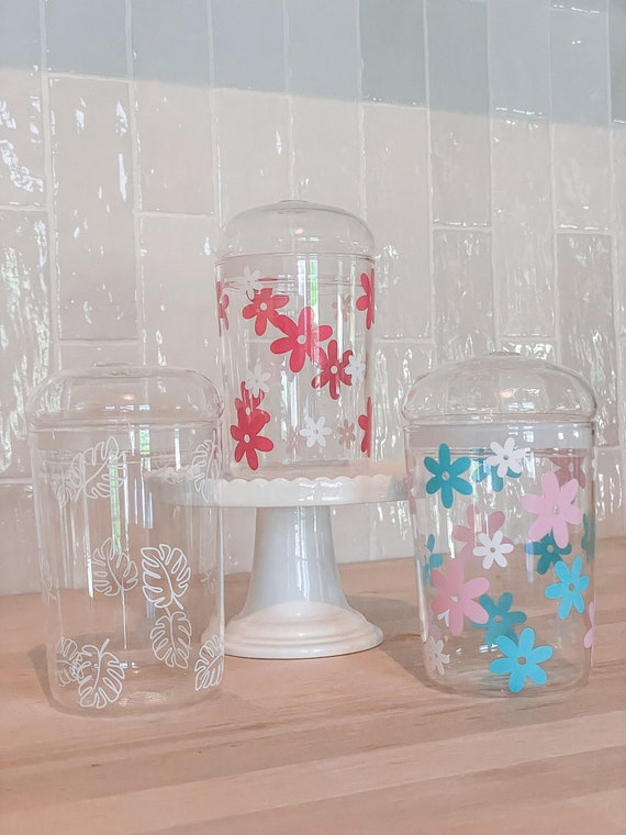 Clear Glass Tumbler | Glass Tumbler with Lid and Straw | Dome Lid Glass Tumbler| 16oz Glass Tumbler | Glass Straw | Coffee Cups