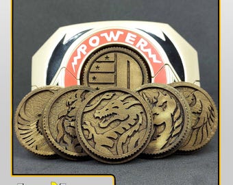 Power Rangers Thunderzords - Gosei Sentai Dairanger Power Coins [Legacy Morpher - Lightning Collection Morpher - Classic 1993 Morpher]