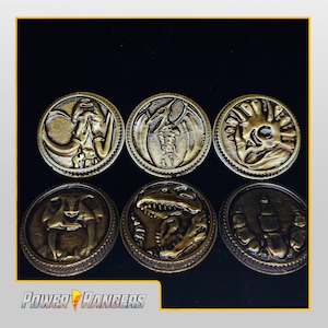 Power Rangers Dino Fossil Power Coins [Legacy Morpher - Lightning Collection Morpher]