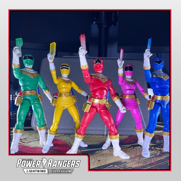 Power Rangers Zeo - Zeo Crystal - Lightning Collection Accessories