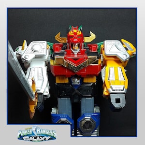Power Rangers Lost Galaxy Deluxe Galaxy Megazord, piezas impresas en 3D [1999]