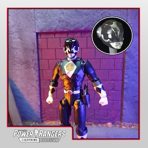 Mighty Morphin Power Rangers The Movie 1995 | Black Ranger | Lightning Collection Conversion Kit