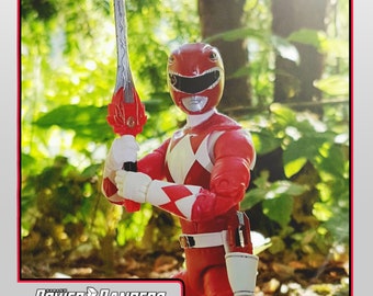 Mighty Morphin Power Rangers - Lightning Collection Red Ranger Painted Helmet Replacement