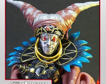 Robo Rita Repulsa Faceplate | Lightning Collection Accesory | 3D Printed | Created by Black Gorilla Armory
