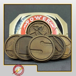 Power Rangers Alien Ranger - Ninja Sentai Kakuranger Power Coins ...