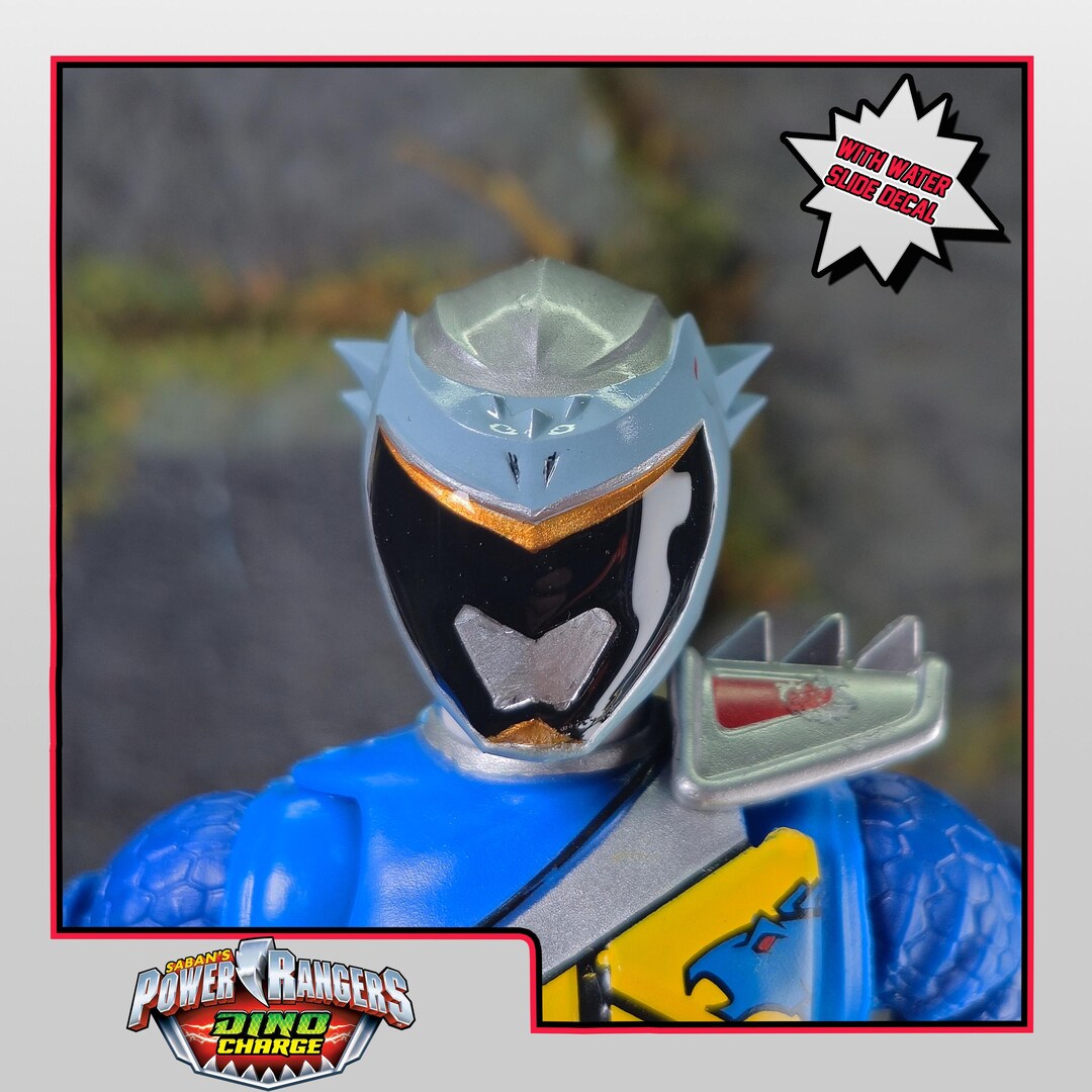 Graphite Dino Charge Ranger Helmet | Lightning Collection Accessory ...