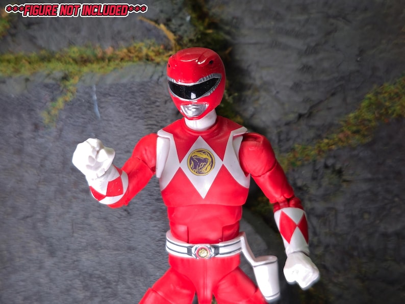 Power Rangers Water Slide Decals for 1/12 Figures | Dino Rangers Logos ...