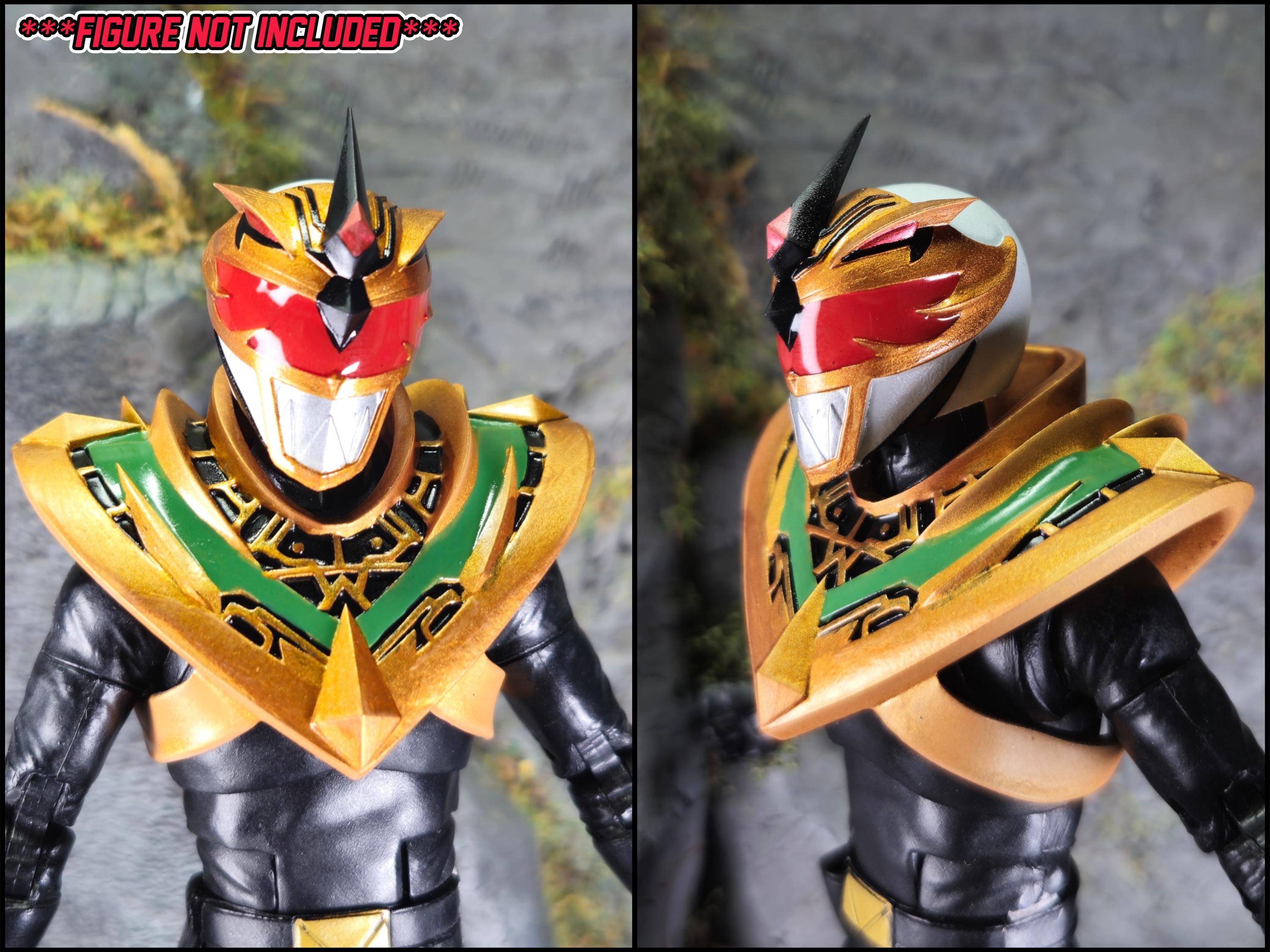 Lord Drakkon Evo 2 Helmet and Shield | Lightning Collection 1:12