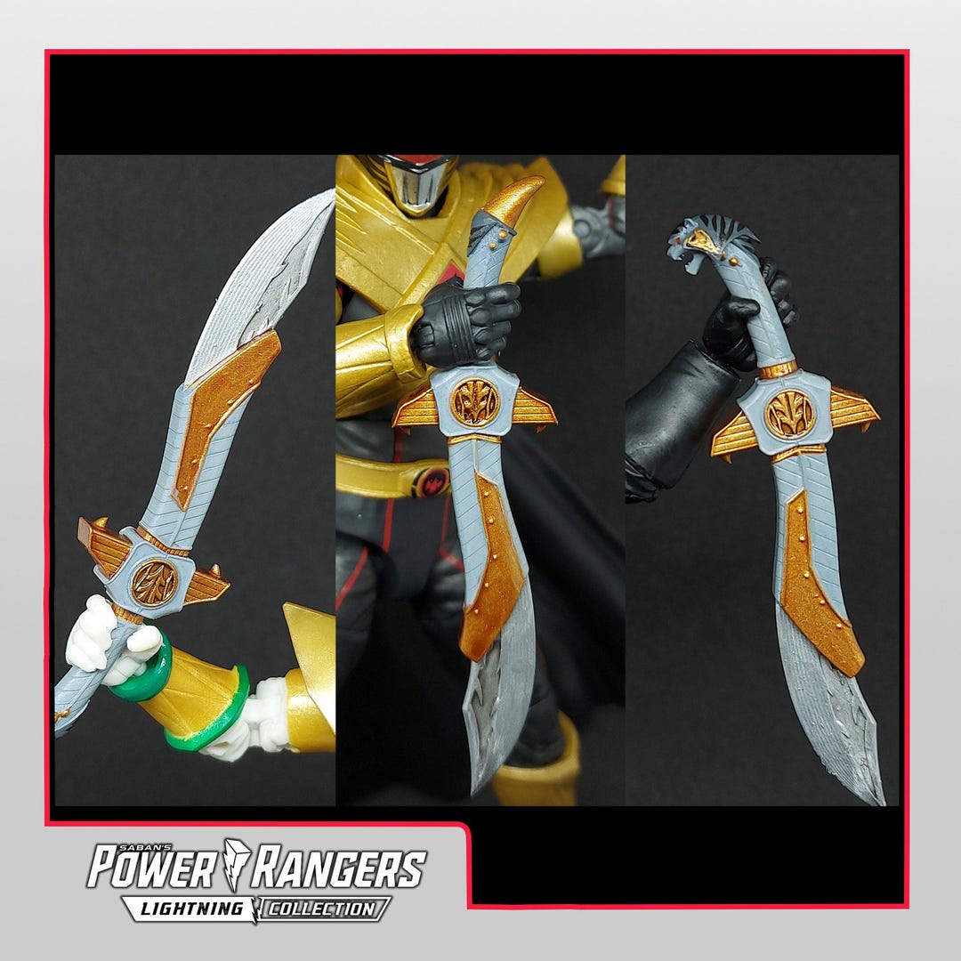 Power Rangers Saba Prop Mighty Morphin Power Rangers - Saba / Headless Saba - Lightning ...