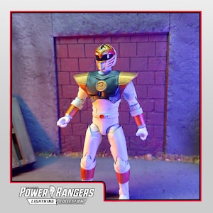 Mighty Morphin Power Rangers The Movie 1995 | White Ranger | Lightning Collection Conversion Kit