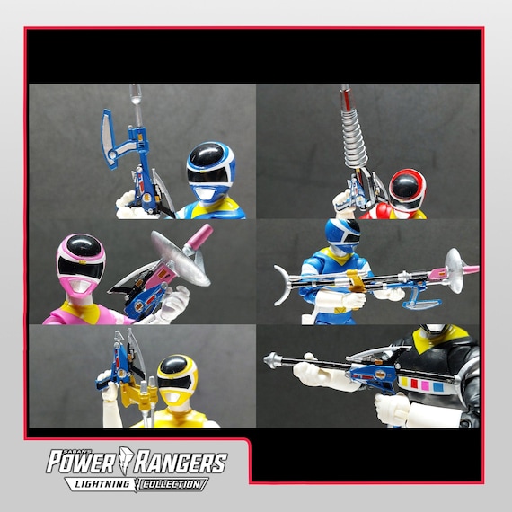 Power Rangers 1997 vintage, figurine d'action Space Ranger bleu battlisé, Bandai - Canada