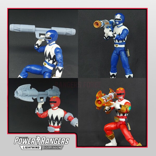 Power Rangers Lightning Collection Custom - Etsy