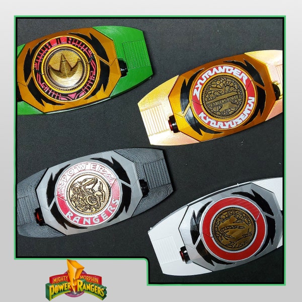 Power Rangers - Power Morpher / Zyuranger - Dino Buckler Belt Buckle for Cosplay | Cosplay Prop