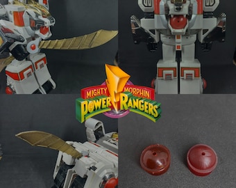 Mighty Morphin Power Rangers Deluxe White Tiger Zord 3D Printed Parts [1994]