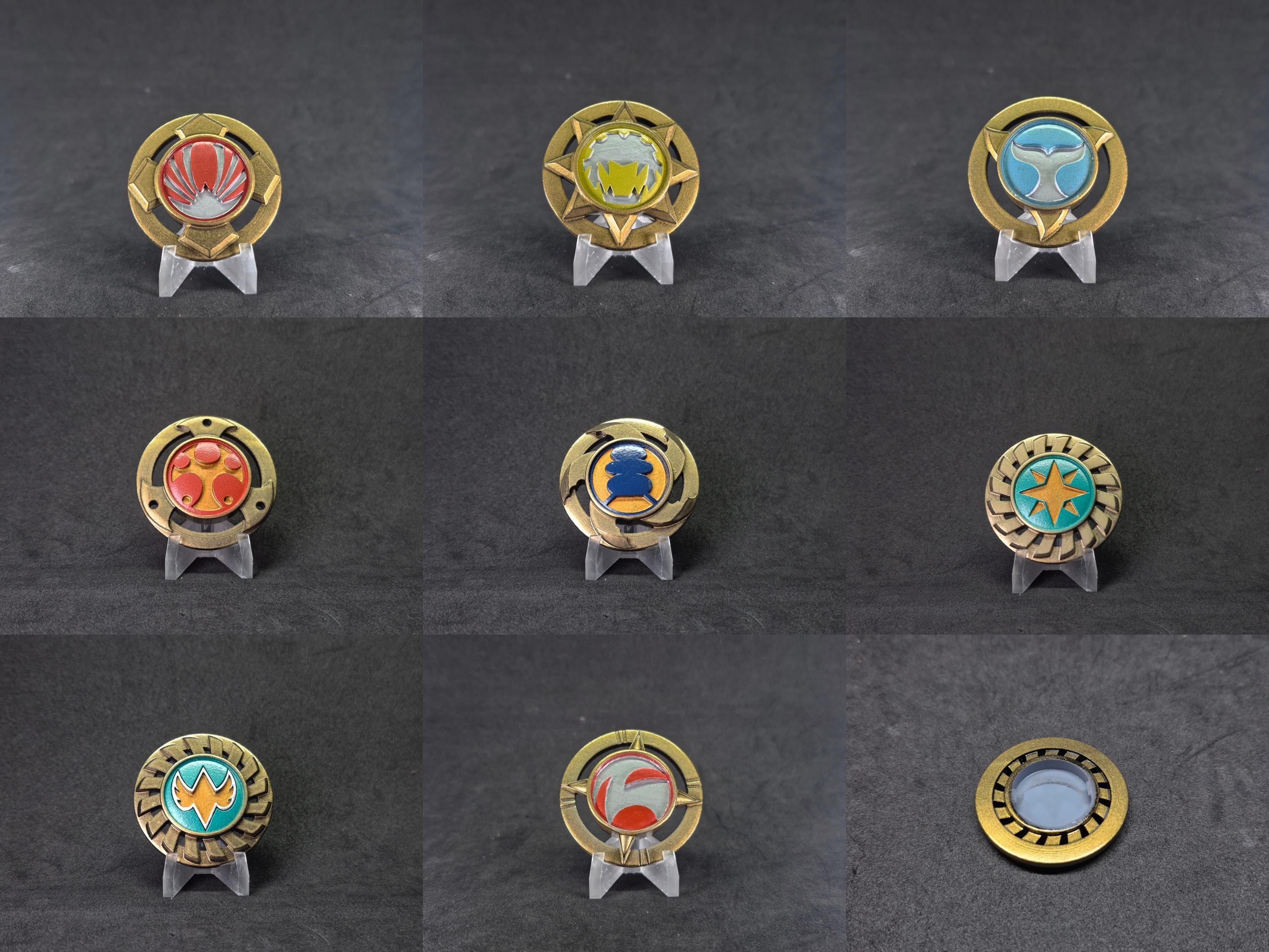 Power Rangers Ninja Storm / Hurricaneger - Power Discs / Shinobi