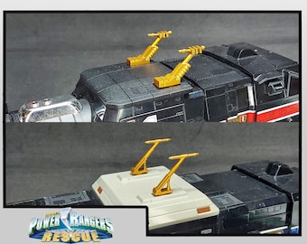 Power Rangers Lightspeed Rescue Deluxe Supertrain Megazord 3D Printed Parts [2000]