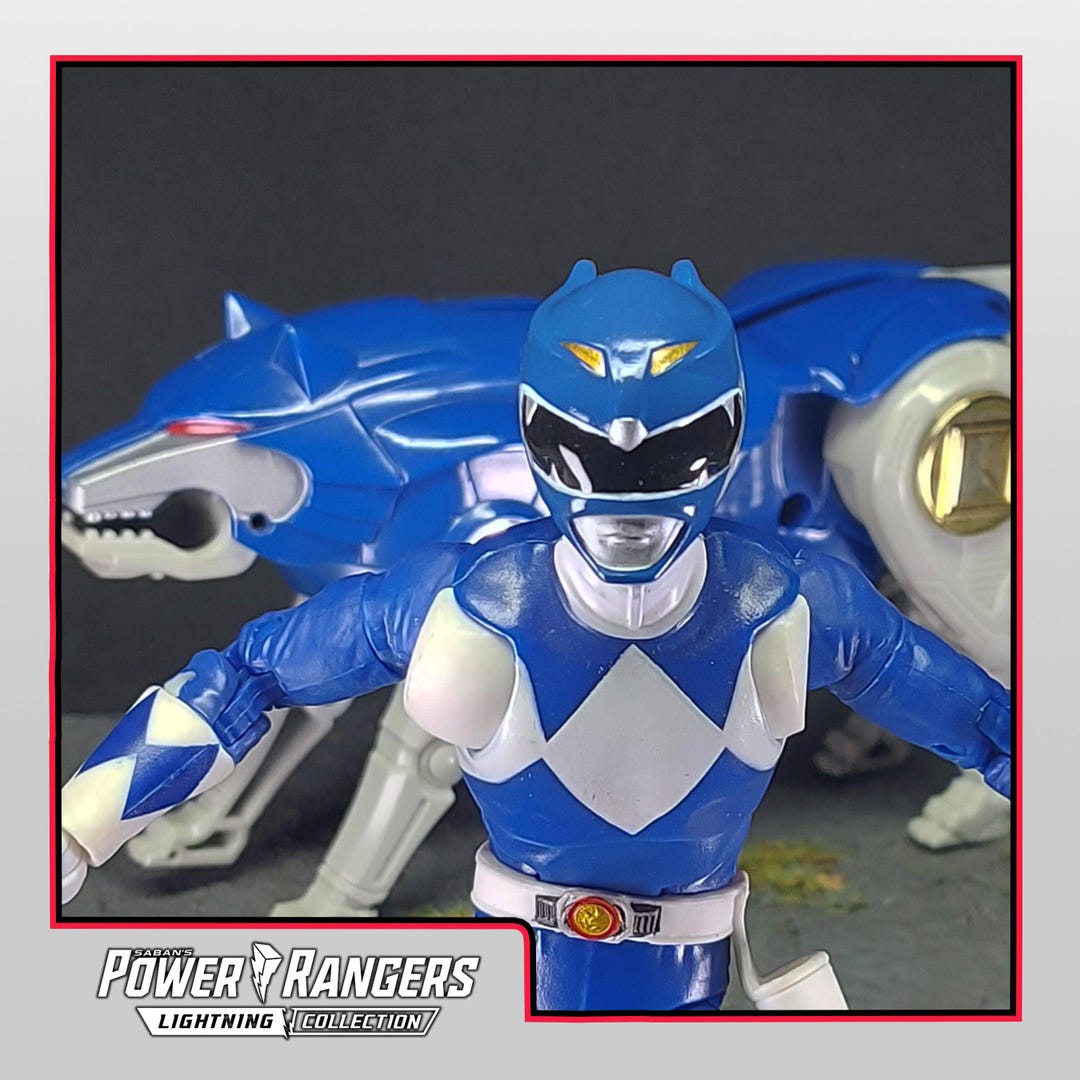 シュンガイトハーモナイザー レベル4 Ninjetti Blue Wolf Helmet | Lightning Collection Custom | Power