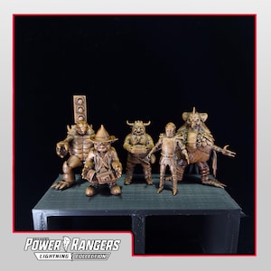 Power Rangers Mighty Morphin / Colección de Monstruos Finsters / Accesorio de la Colección Lightning / Impreso en 3D / Creado por MickeyCosplay