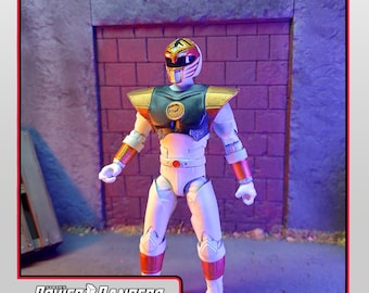 Mighty Morphin Power Rangers The Movie 1995 | White Ranger | Lightning Collection Conversion Kit