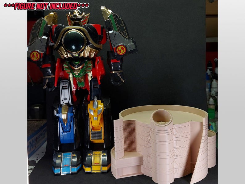 Mighty Morphin Power Rangers Command Center / House of the Book - 3D ...