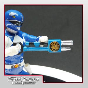 Mighty Morphin Power Rangers - Anti-sonic Foam Gun - Lightning ...