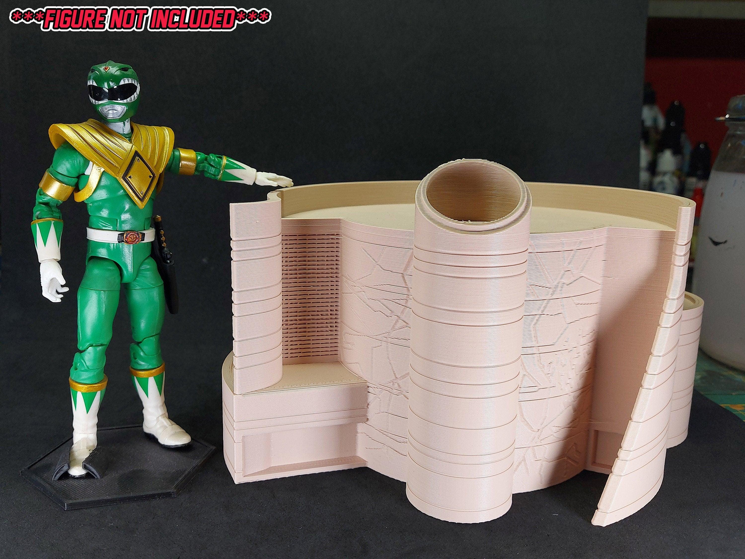 Mighty Morphin Power Rangers Command Center / House of the Book - 3D ...