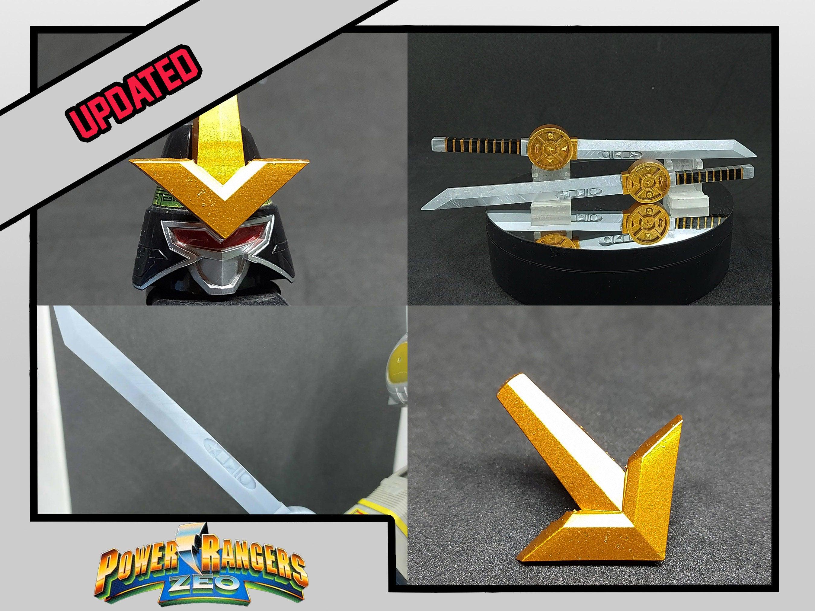 Power Rangers ZEO Deluxe Super Zeo Megazord 3D Printed Parts [1996