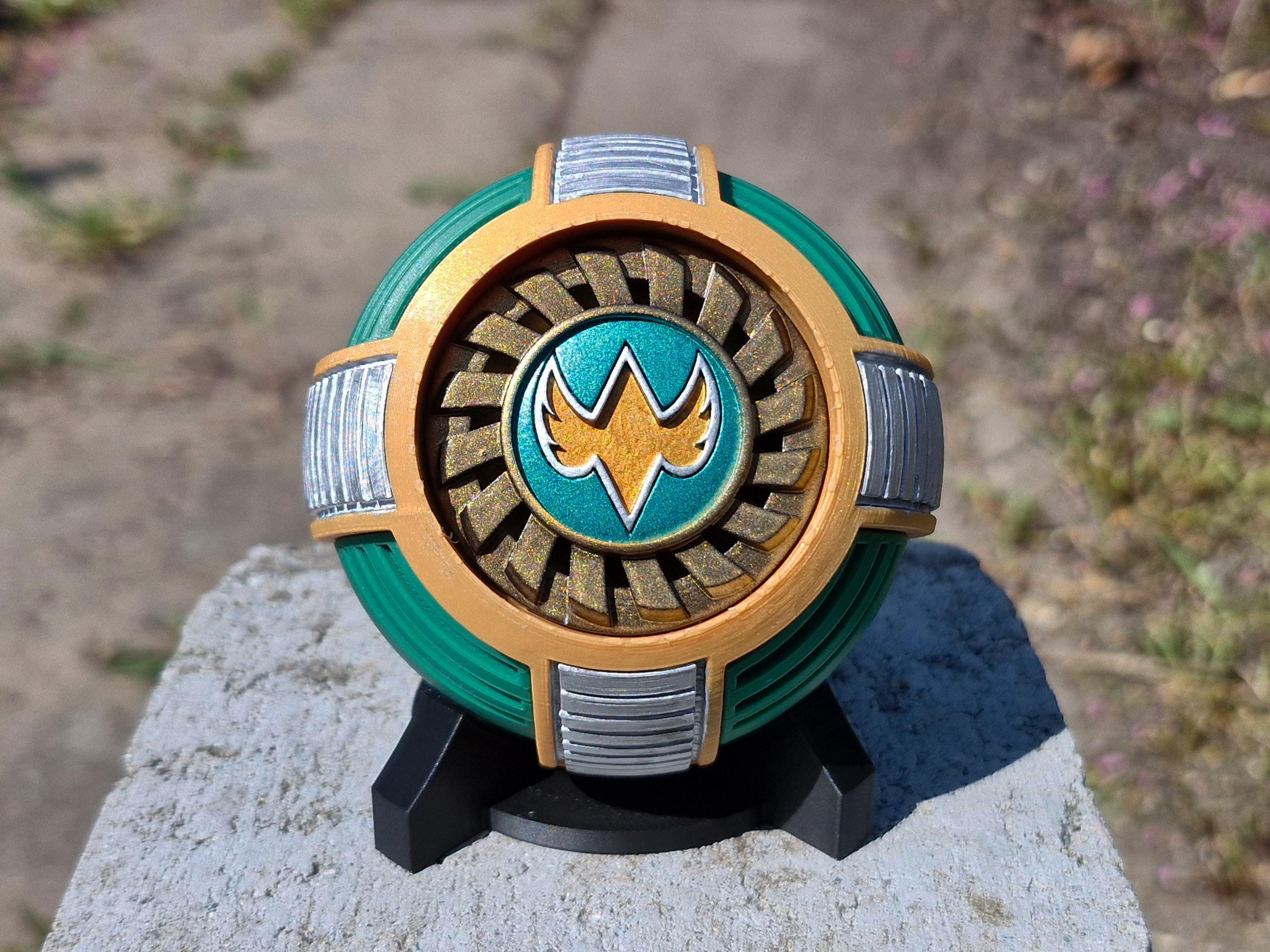 3D Printed Power Rangers Ninja Storm - Hurricaneger | Samurai Cyclone ...