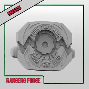 3D Printed Mighty Morphin Power Rangers the Movie Power Morpher | REMASTERED | No Coins Included | For Display Only
