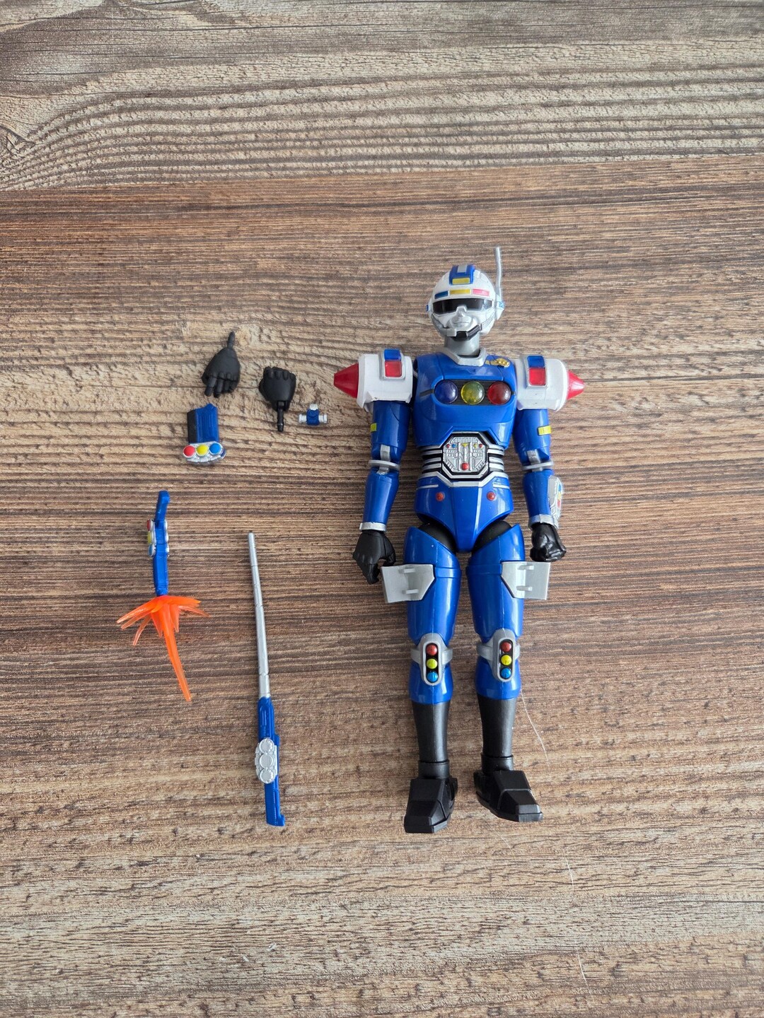 Power Rangers Lighting Collection - Turbo Blue Centurion - Etsy