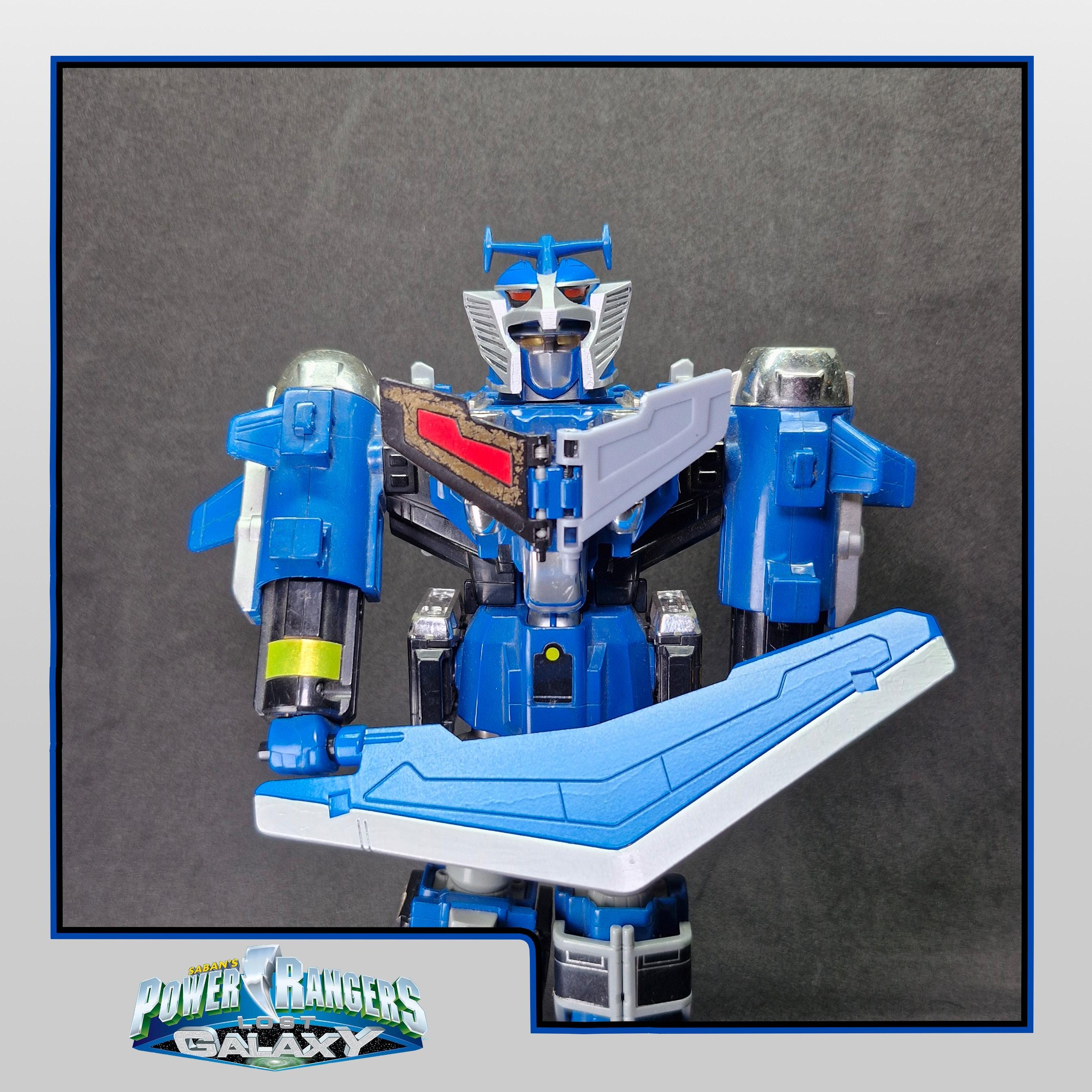 Power Rangers Lost Galaxy Deluxe Stratoforce Megazord 3D Printed