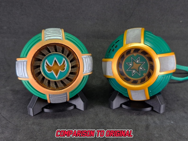 3D Printed Power Rangers Ninja Storm - Hurricaneger | Samurai Cyclone ...