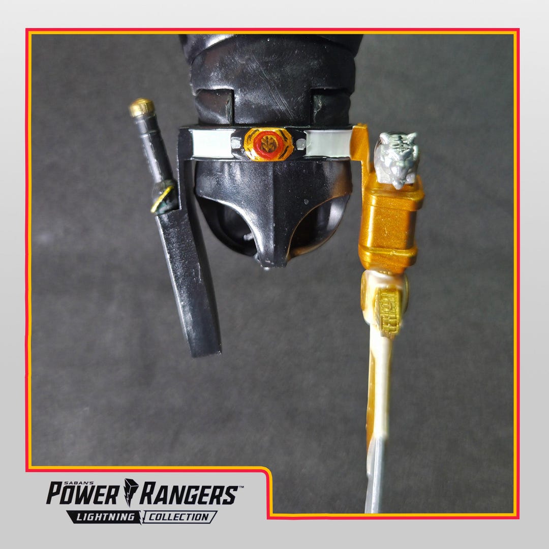 Power Rangers Lighting Collection Green & White Ranger Duo Belt - Etsy