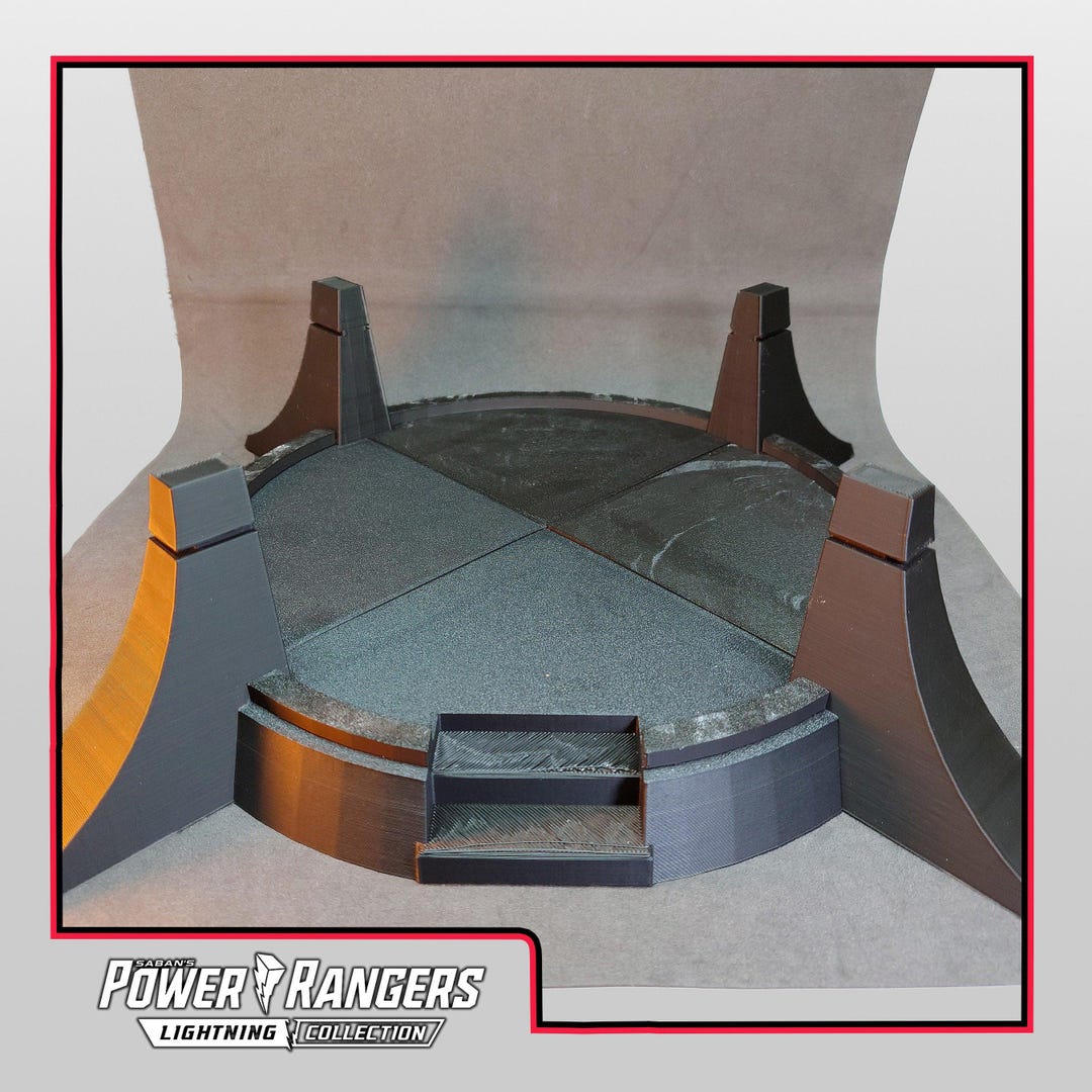 Power Rangers Lightning Collection - Lord Zedd Throne Base - Etsy