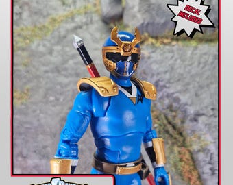 Power Rangers Ninja Storm - Navy Thunder Ranger / Hurricaneger - KuwagaRaiger Conversion Kit | Lightning Collection Accessories